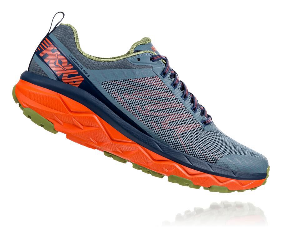 Trail Shoes Mens - Hoka One One Challenger ATR 5 - Navy - YUCNPAB-31